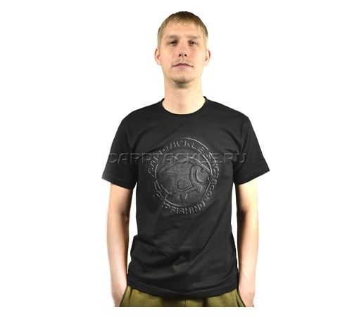 Футболка Carptackle logo Grey T-shitrt размер S